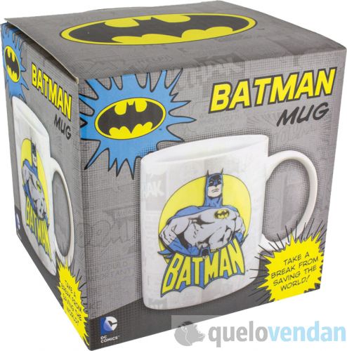 Taza cerámica Batman clásico estilo comic - Quelovendan